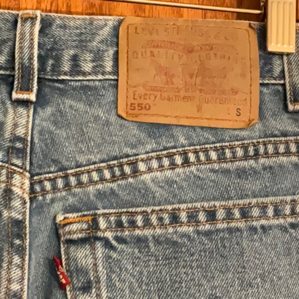 Levi’s 550 Light Denim Jeans Red Tab - Picture 3 of 5